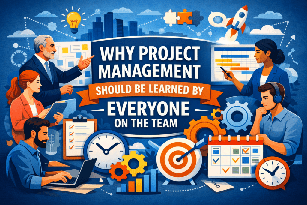 Why Project Management be learnt by all on the team