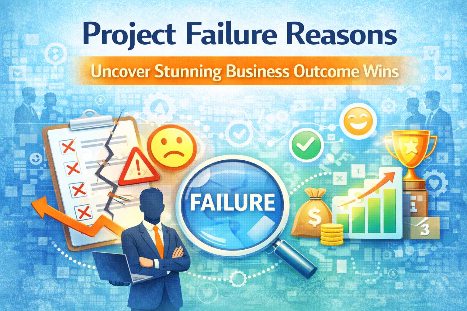 Project Failure Reasons: Uncover Stunning Business Outcome Wins