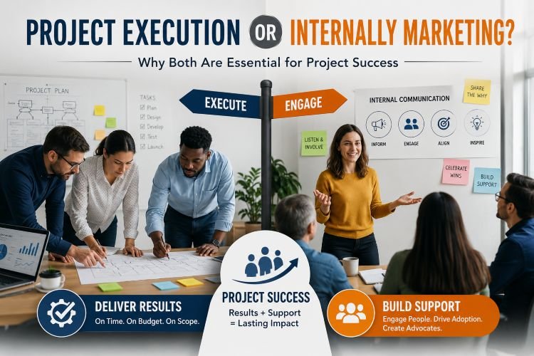 Project Execution with Internal Marketing