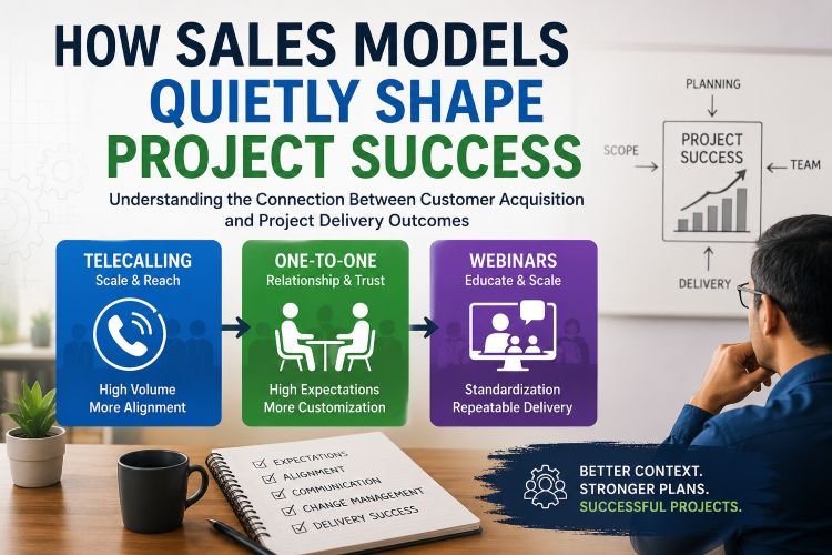 Sales models shaping project success