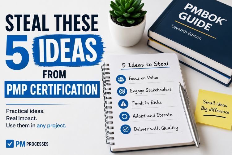 Steal these PMP certification ideas