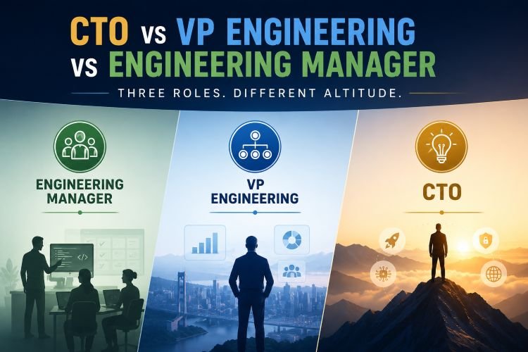 CTO VP Manager roles